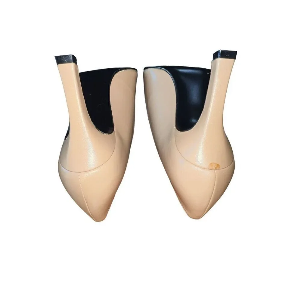 Spanish Leather Collection Chralize Camel/Tan Square/Pointed Toe Womens Size 10